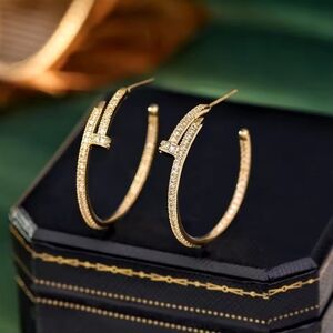 Gold Hoop Earrings